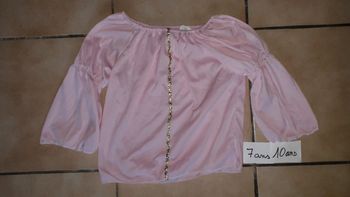 Haut manches longues 7-10ans fille