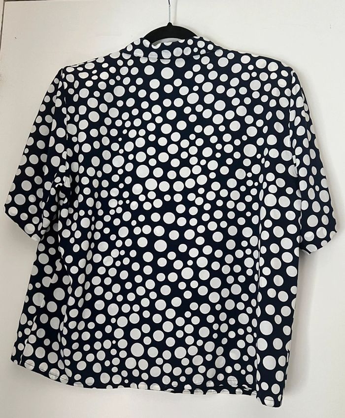 Chemise Rétro Imprimée Pois Taille 46 Burberrys - photo numéro 12