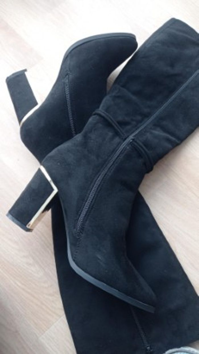 botte en Dain noir - photo numéro 2