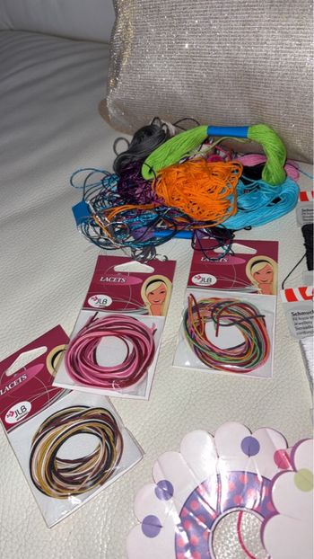 Kit de création de bijoux - Rayher/JLB - Lacets, Cordons, métier à tisser 