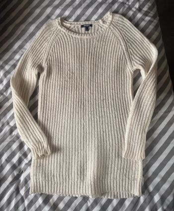 Robe pull blanche Jennifer