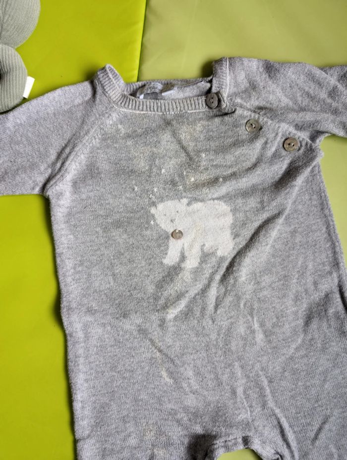 Pyjama tartine et chocolat taille 3 mois - photo numéro 2