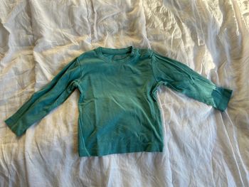 Haut / tee shirt manches longues bleu 3 ans kid kanai