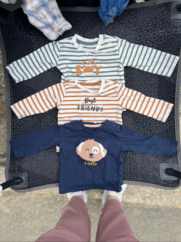 T’shirt manche longue bébé - photo numéro 4