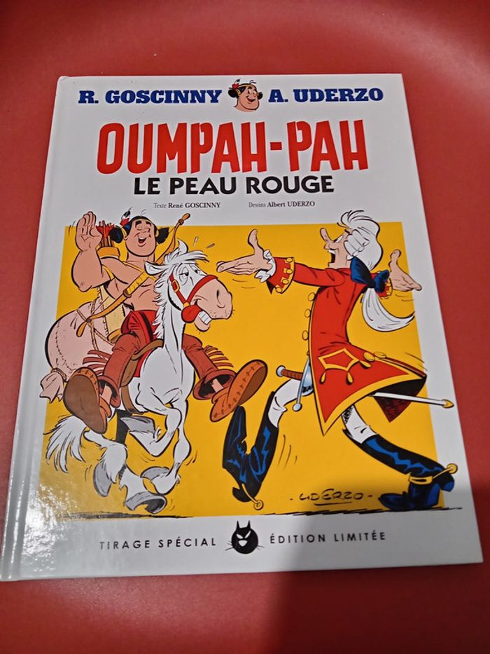 BD Oumpah-Pah Tome 1 - Le Peau Rouge
