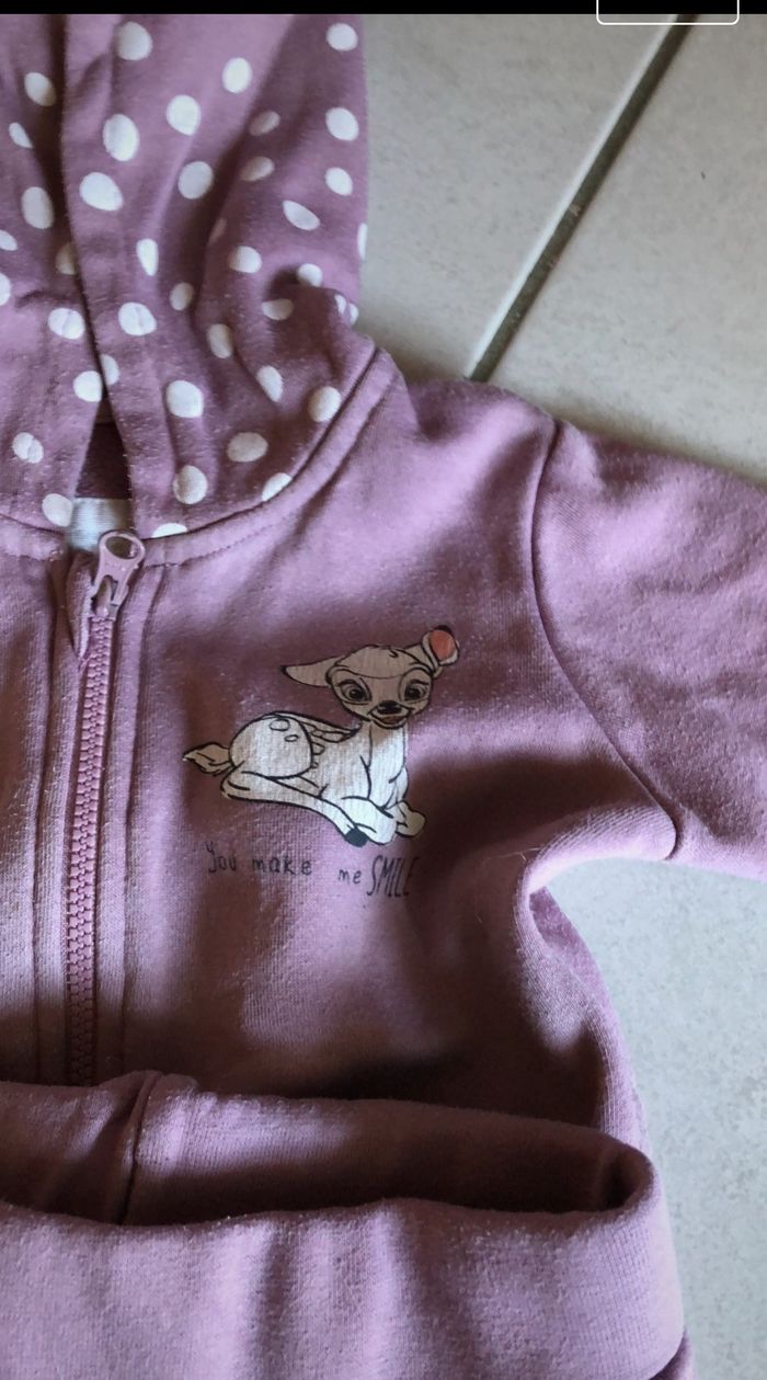 Ensemble Disney Bambi 6 12 mois - photo numéro 2