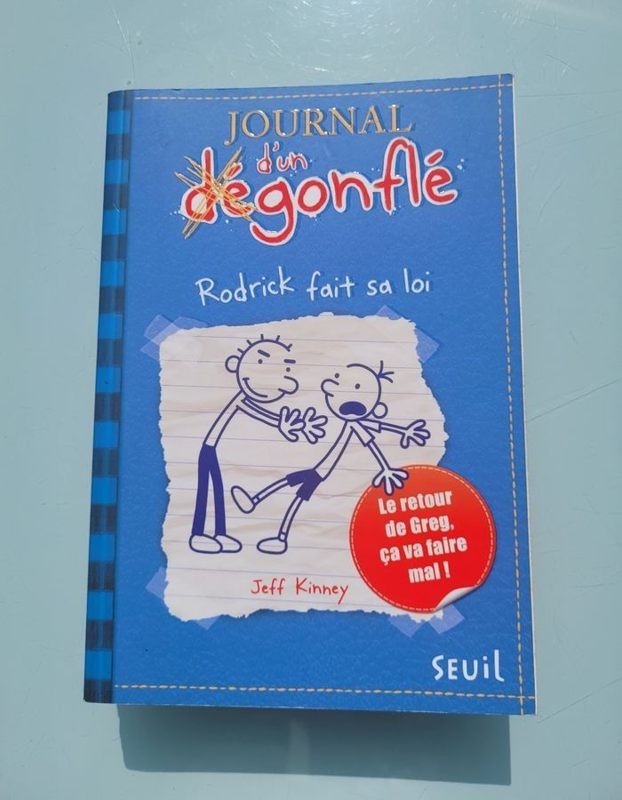 7 romans Journal d'un dégonflé tomes 1, 2, 3, 4, 5, 6 et 8 - photo numéro 4
