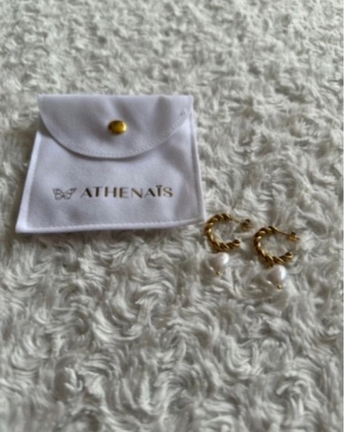 Boucles d’oreilles en acier inoxydable neuves