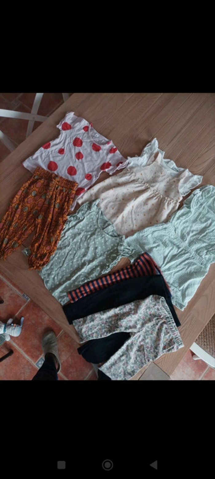 Lot été fille 12 mois