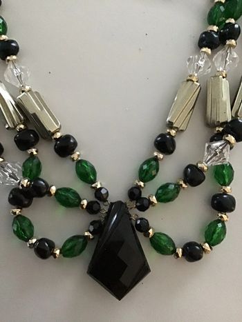 Beau collier fantaisie vintage