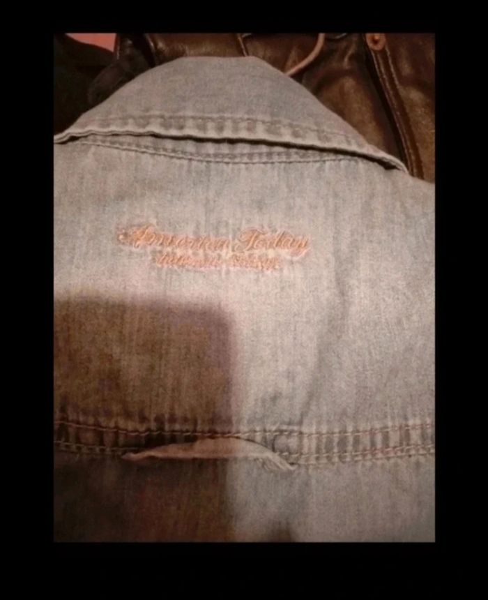 Chemise en jean sans manche - photo numéro 3