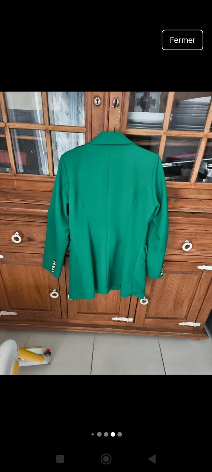 Blazer vert - M - photo numéro 5