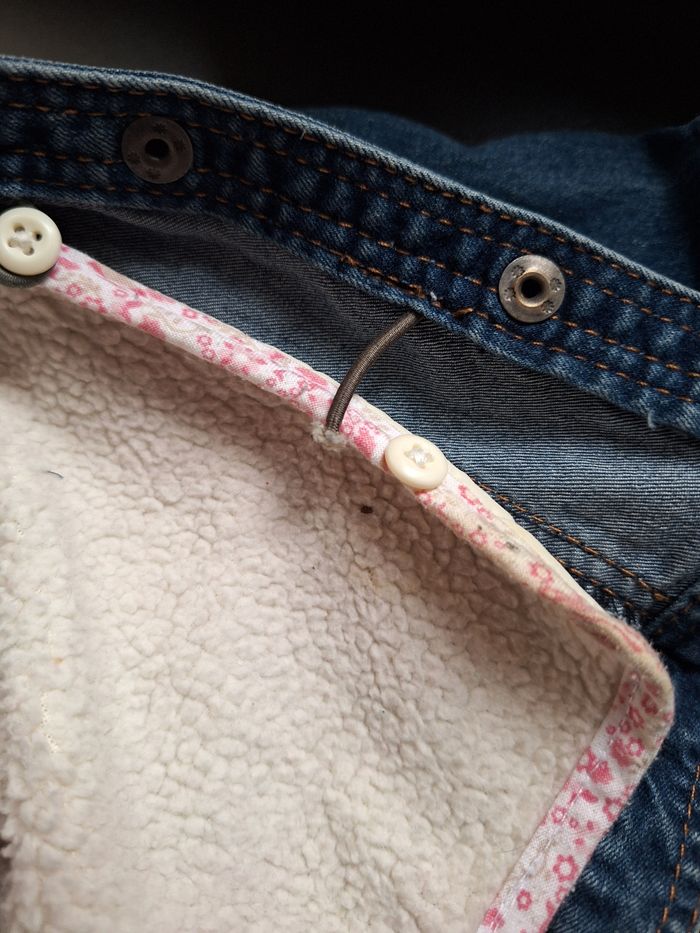 Veste en jean avec gilet - photo numéro 5