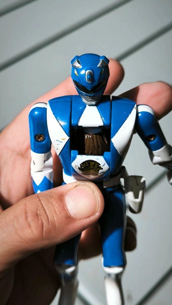Power rangers mighty morphin bleu Billy d'origine 1994 - photo numéro 8