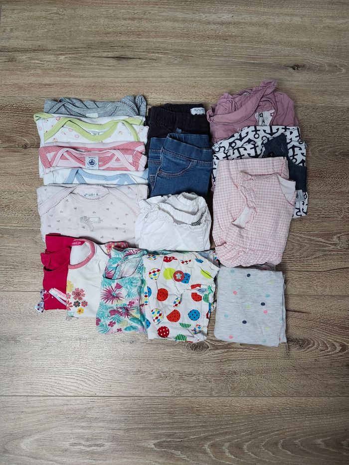 Lot vêtements bébé été 6 mois