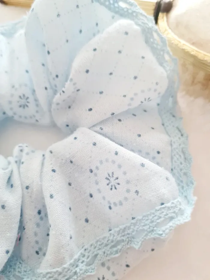 Chouchou romantique dentelle - photo numéro 3