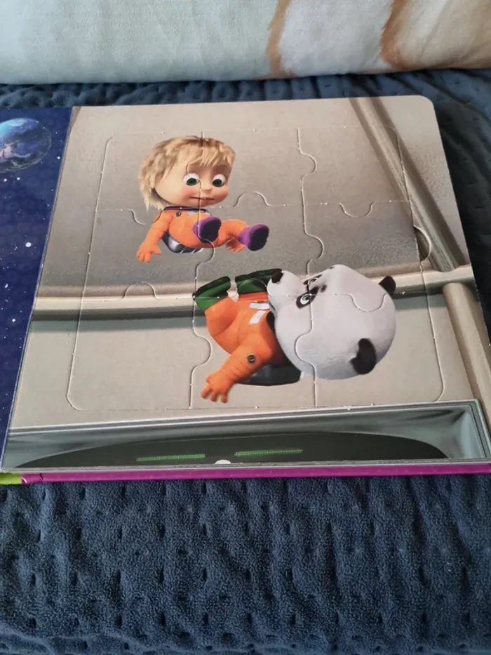 Mon petit livre puzzle. Masha et Michka - photo numéro 7