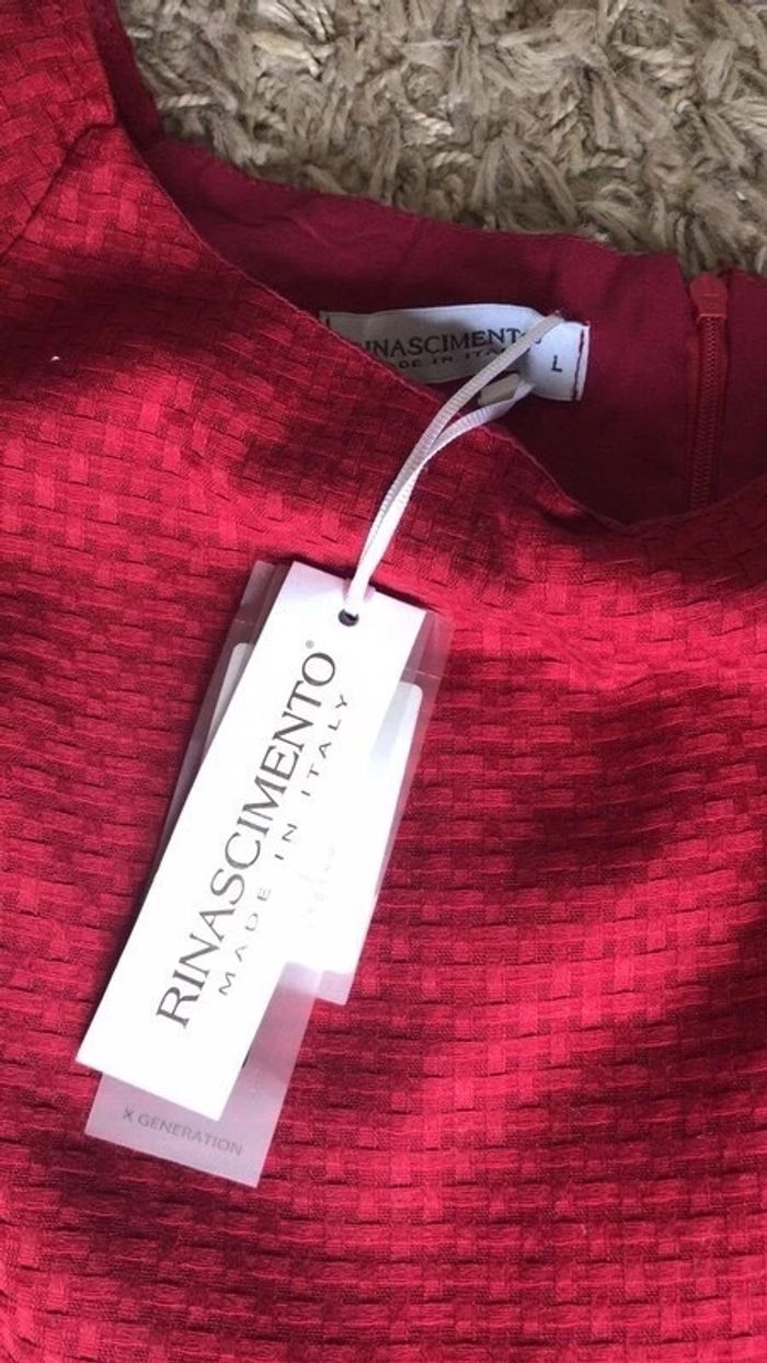 Robe rouge rinascimento fêtes mariage cérémonie - photo numéro 3