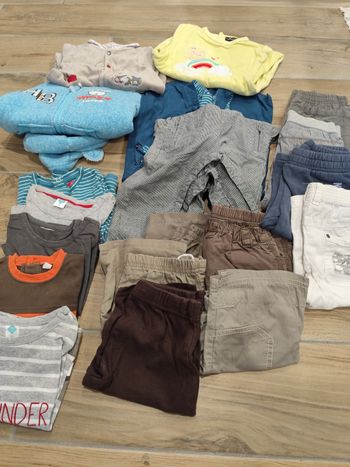 Lot de vêtements garçon