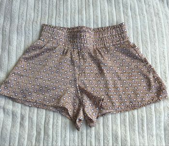 short de pyjama avec motif fleur