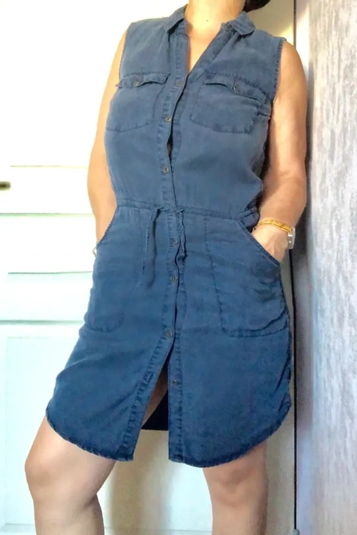 Robe imitation jeans