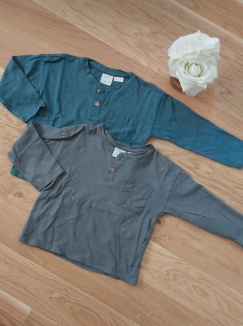 Tee shirt manche longue Zara 2-3ans