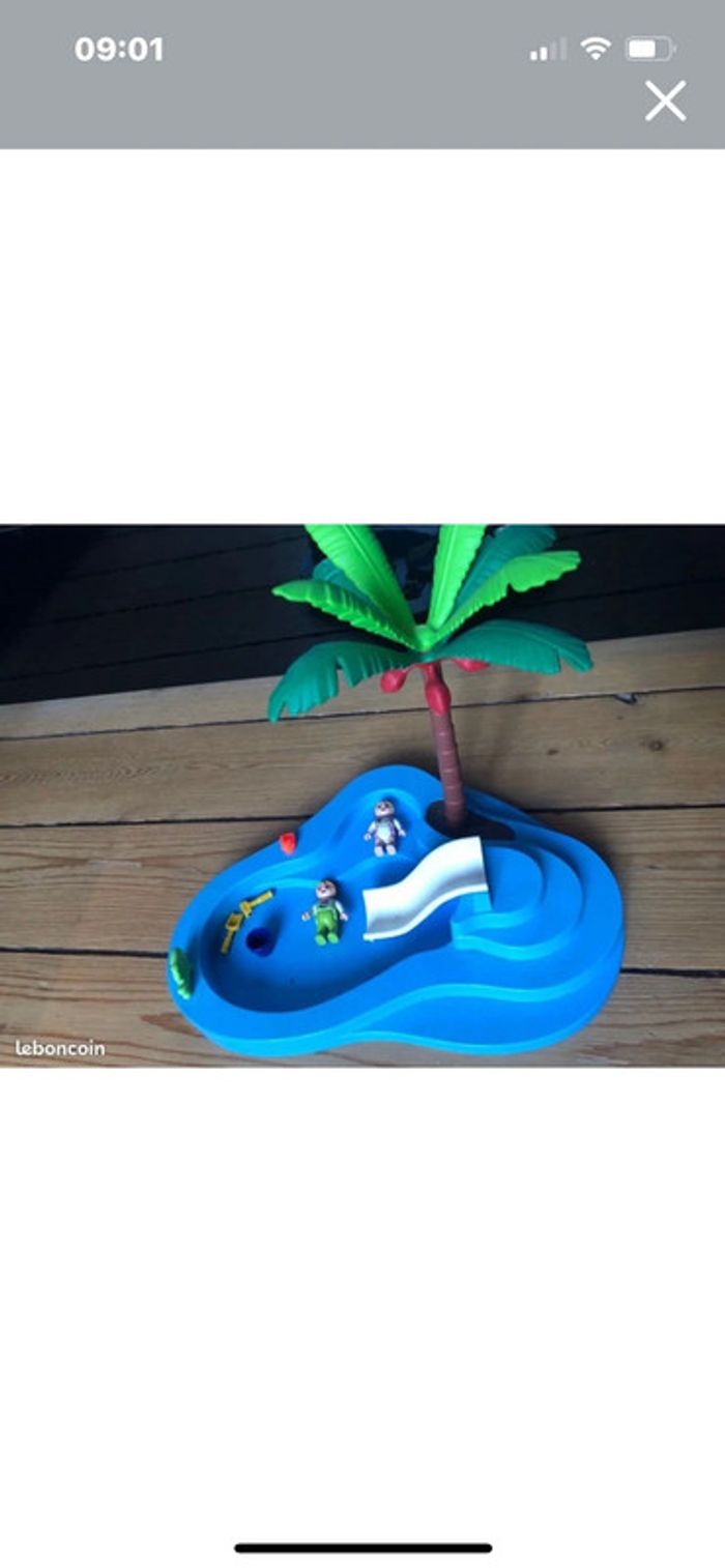 Petite piscine playmobil - photo numéro 2