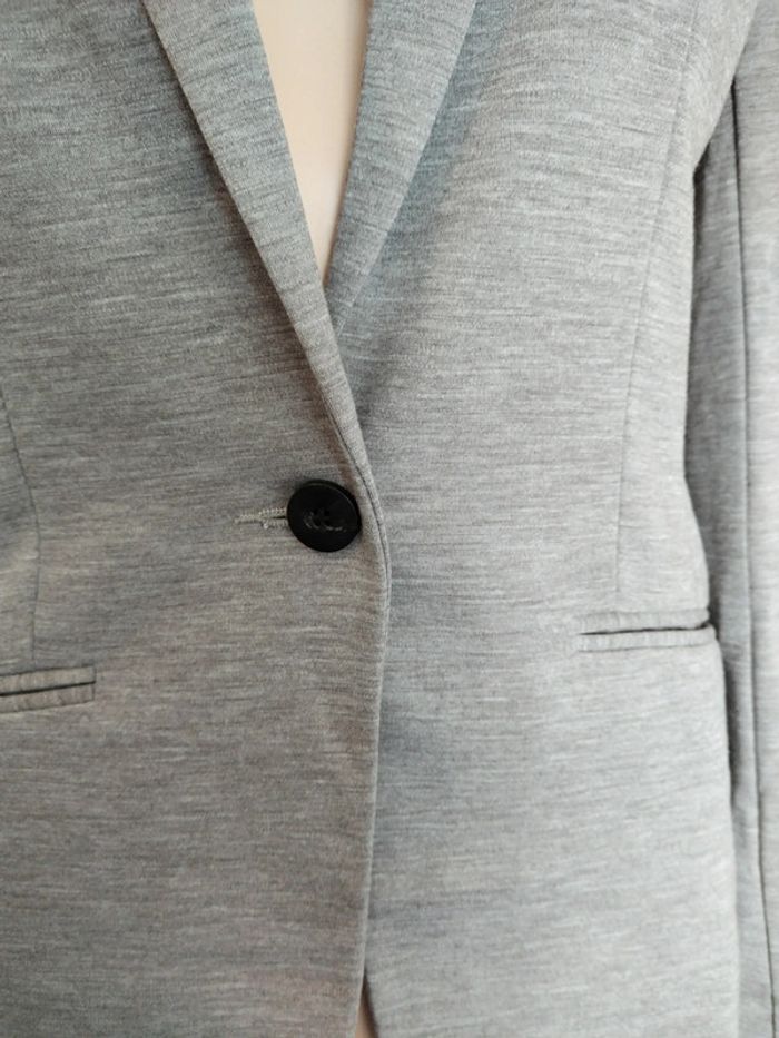 Blazer gris H&M taille 34 excellent état - photo numéro 5