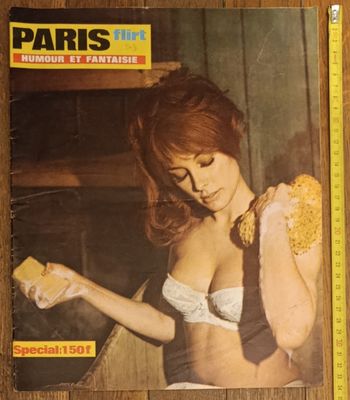 Ancien magazine Paris flirt 1967 N°543 vintage