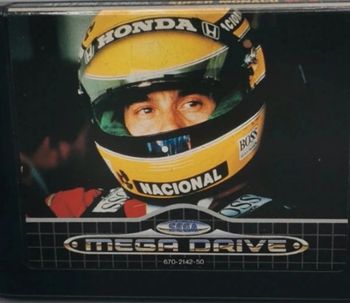 Jeux megadrive Ayrton senna's super Monaco gp 2