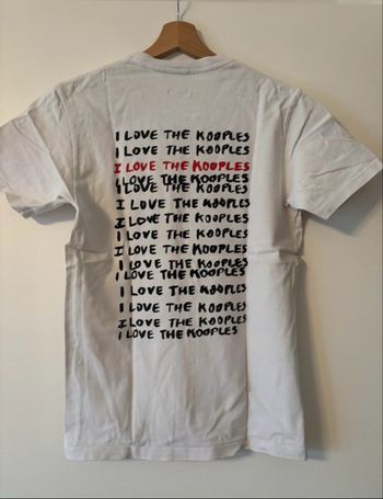 T-shirt The Kooples - Taille S - Blanc "l Love The Kooples" 