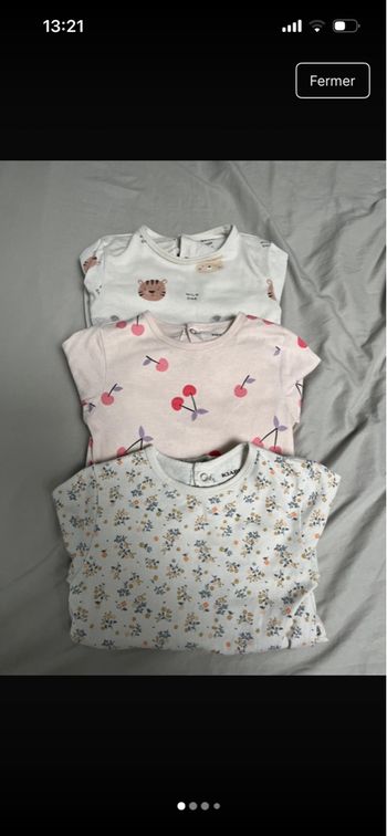 Lot de pyjamas fille 36 mois