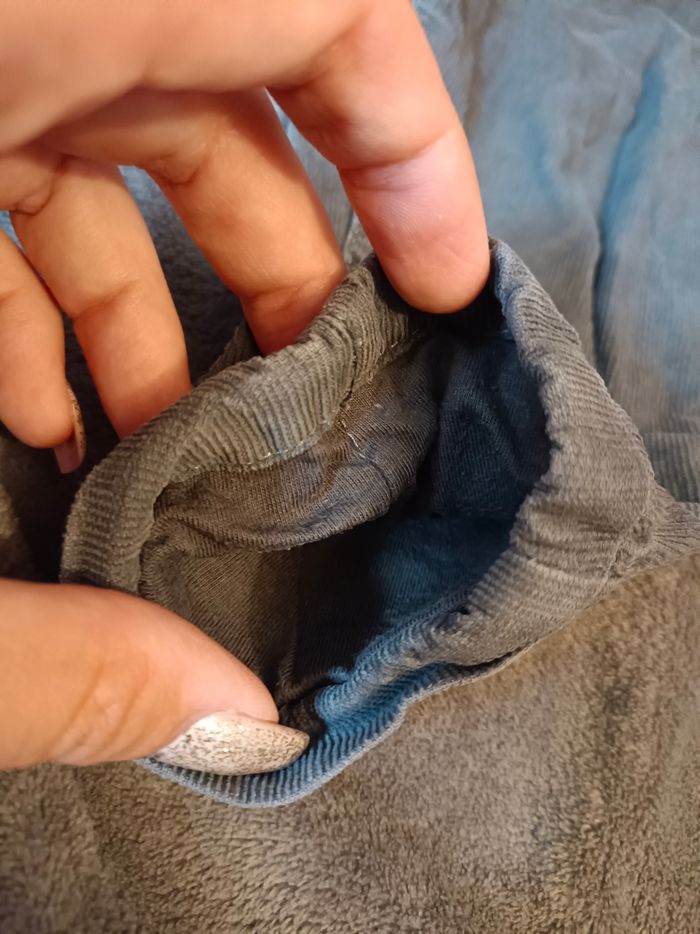 Pantalon effet velours avec une doublure chaude - photo numéro 4
