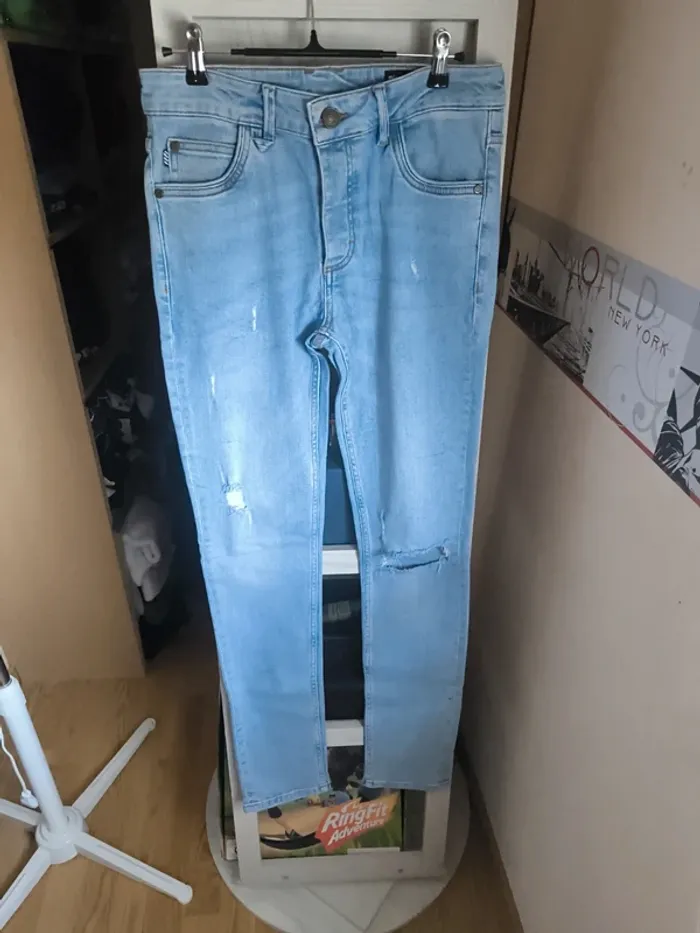 Jean skinny, troué