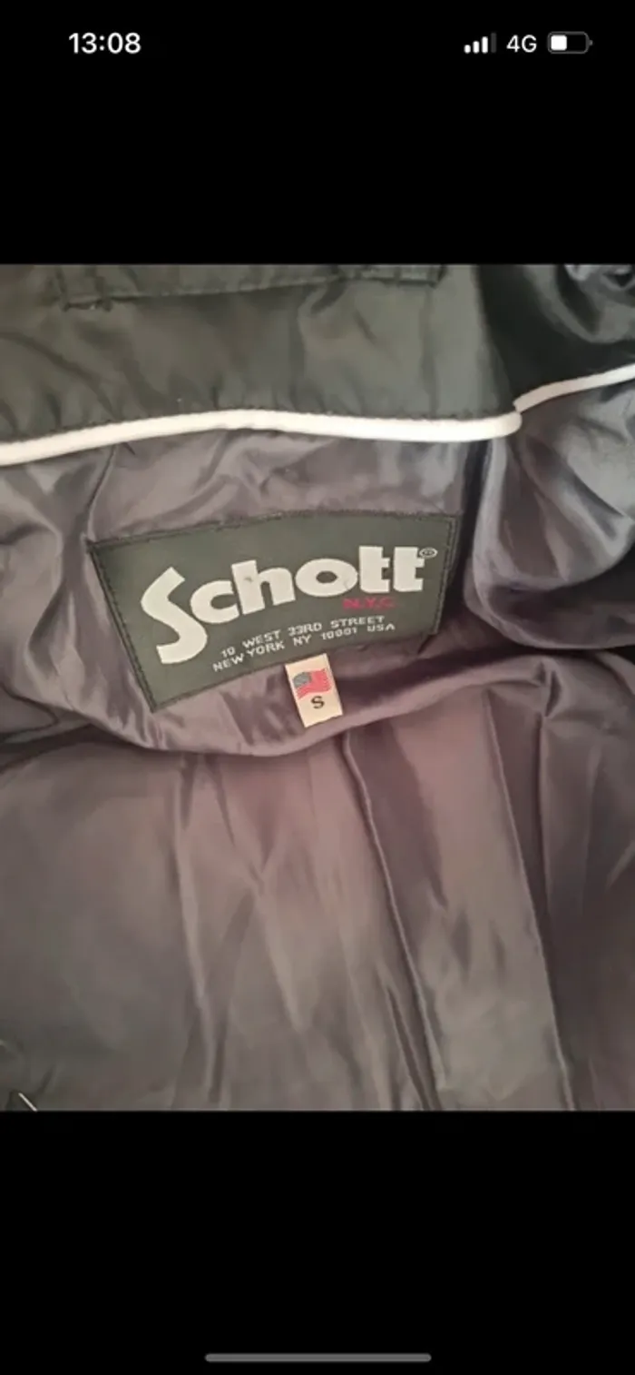 Doudoune Schott - photo numéro 8