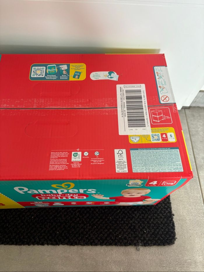 Couches Pampers baby dry pants - photo numéro 2