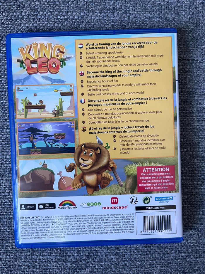 Jeu ps5 king Leo - photo numéro 2