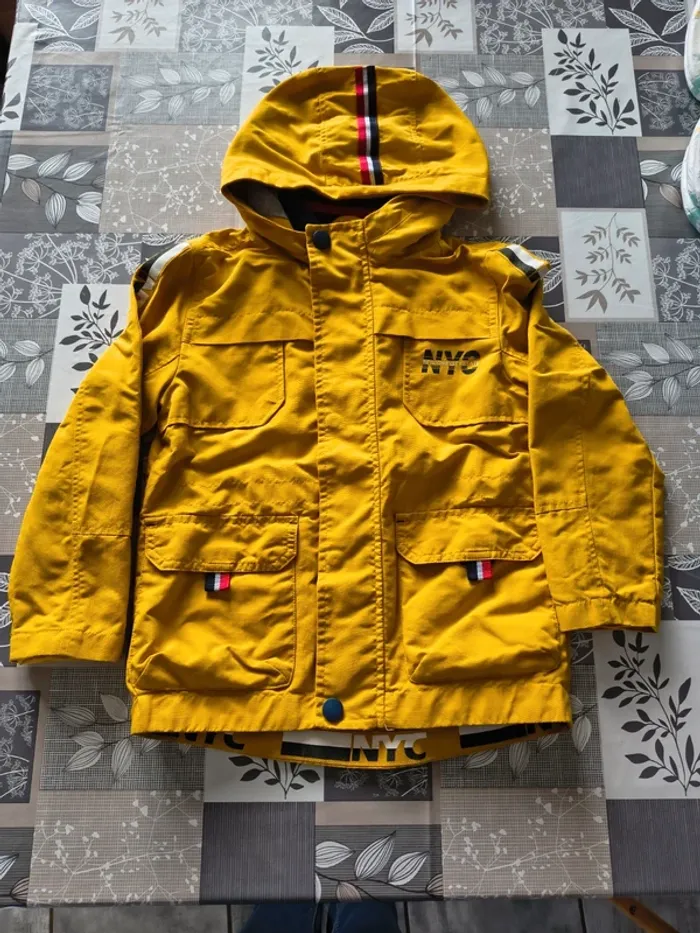 Manteau imperméable doublé
