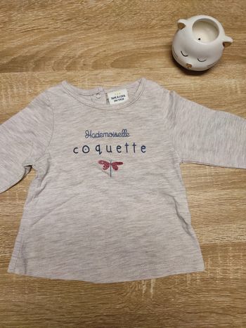 T-shirt mademoiselle coquette 🦋