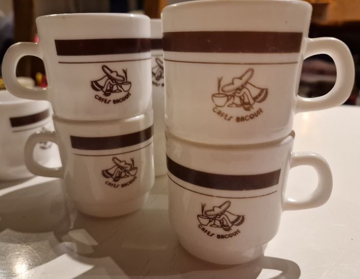 9 Tasses a café " café bacquie " - photo numéro 8