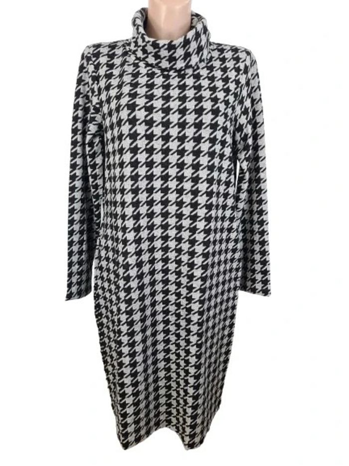 Robe col roulé madeleine