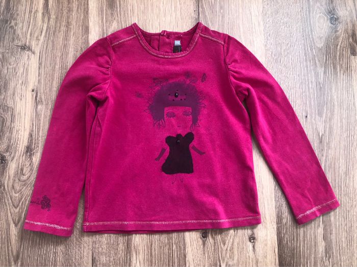 Tee-Shirt Catimini fille manches longues 3 ans
