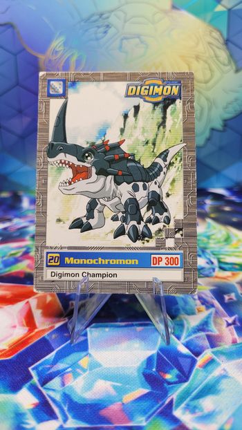 Carte Digimon Monochromon 22/34 Édition Série TV