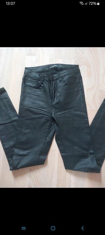 Pantalon imitation cuir