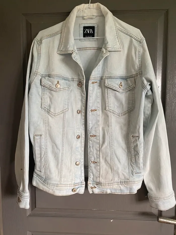Veste en jean Homme Zara taille M