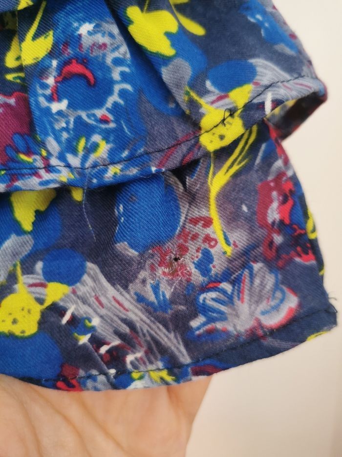 Robe hiver bleu Marese neuve avec étiquette 12 mois - photo numéro 5