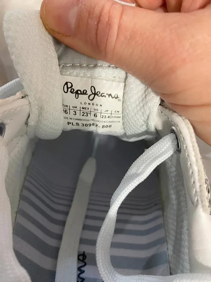 NEUF Basket Pepe Jeans - photo numéro 7
