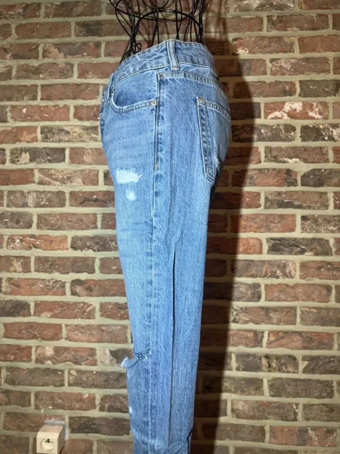 Jeans slim boyfriends Bershka Taille XS / 34 - photo numéro 8