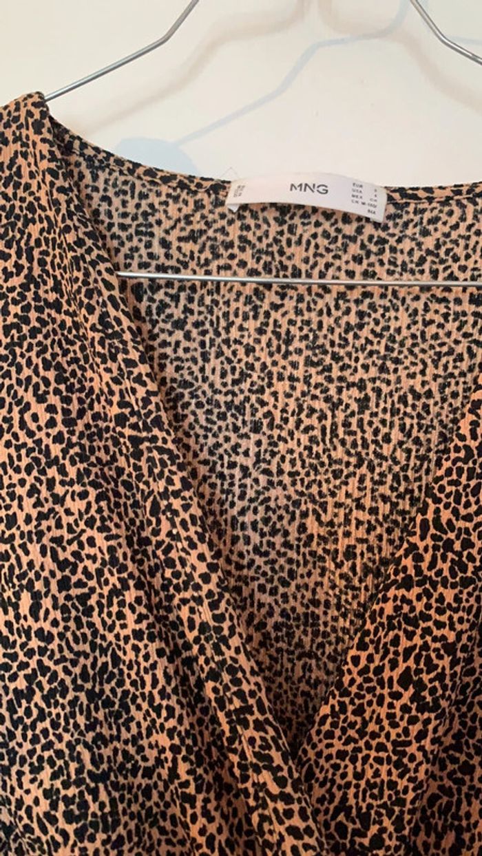 Petite robe léopard Mango - photo numéro 7