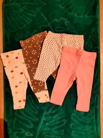 Lot de leggings fille